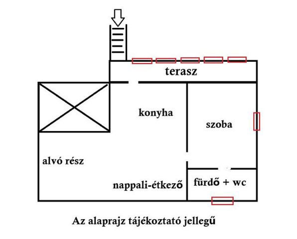 Kiadó téglalakás, albérlet, Érden 150 E Ft / hó, 1 szobás