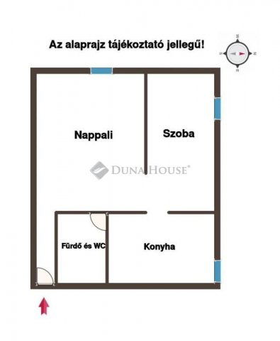 Eladó téglalakás, Nagykanizsán 33 M Ft, 2 szobás