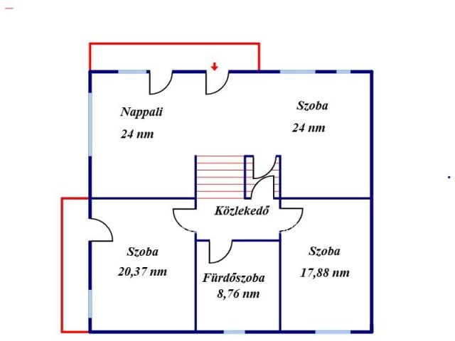 Eladó családi ház, Mátranovákon 24.9 M Ft, 3 szobás