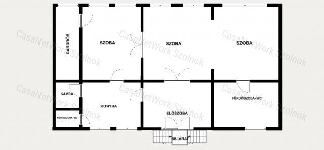 Eladó családi ház, Szolnokon 45 M Ft, 3 szobás