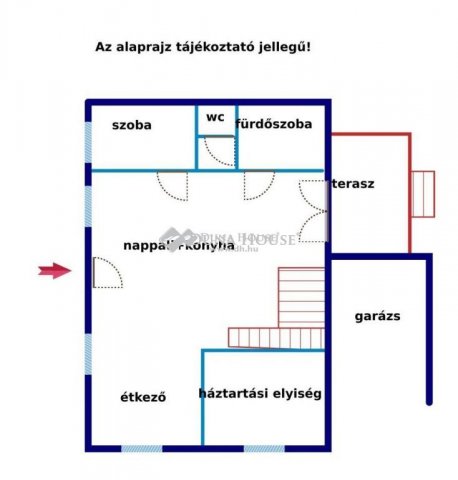 Eladó családi ház, Kesztölcön, Esztergomi utcában 60 M Ft