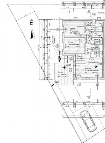 Eladó ikerház, Bagon 89.99 M Ft, 3 szobás / költözzbe.hu