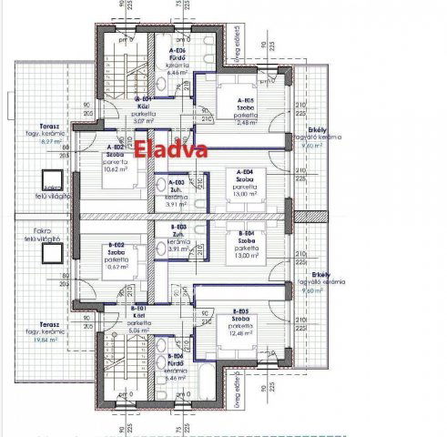 Eladó ikerház, Budapesten, II. kerületben 329.9 M Ft, 4 szobás