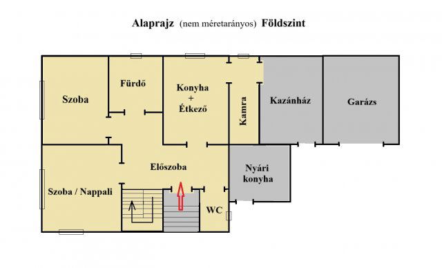 Eladó családi ház, Devecseren 26.5 M Ft, 4 szobás