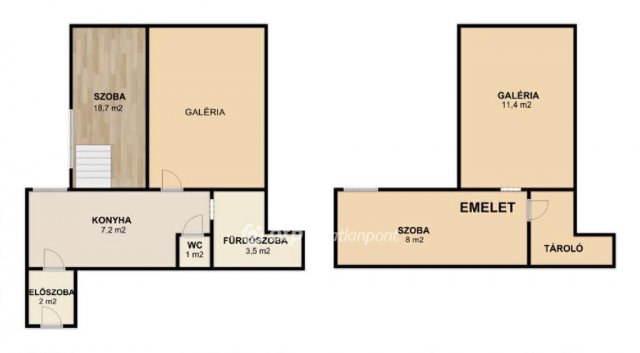 Eladó téglalakás, Budapesten, VIII. kerületben 52.9 M Ft