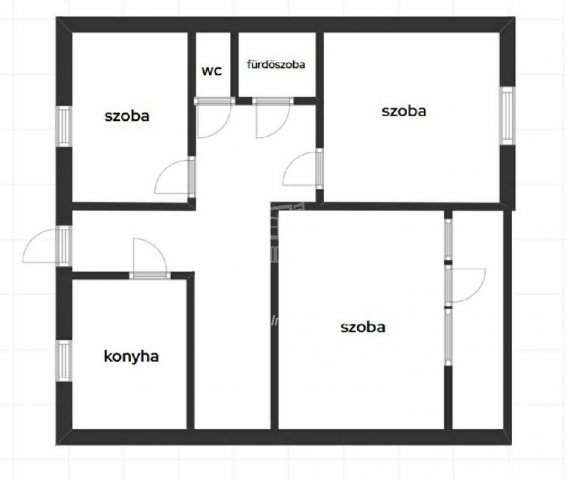 Eladó téglalakás, Cegléden 47.5 M Ft, 3 szobás