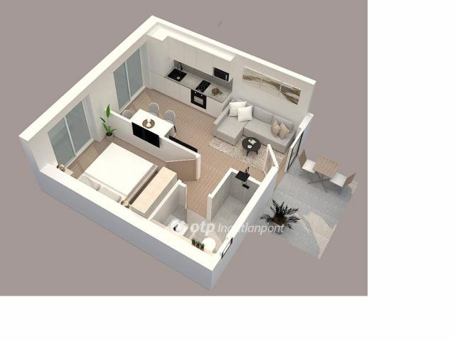 Eladó téglalakás, Nagykanizsán 32.5 M Ft, 1+1 szobás