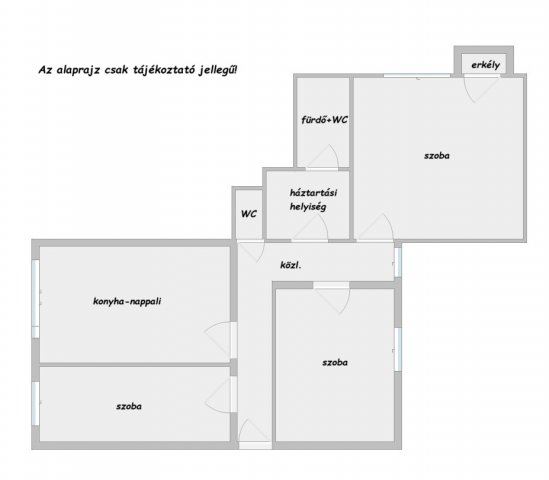 Eladó téglalakás, Szegeden, Hajnóczy utcában 79.5 M Ft