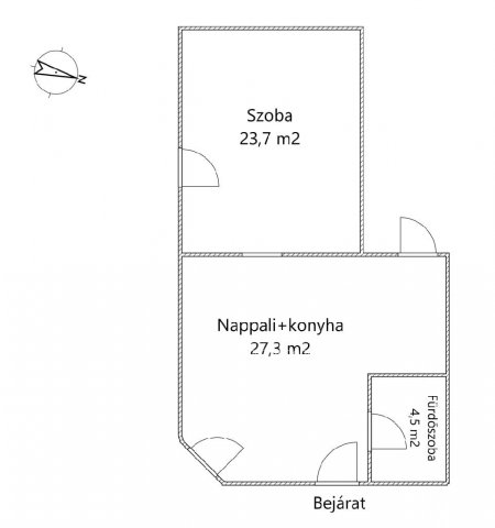 Eladó ikerház, Hevesen 12 M Ft, 1 szobás / költözzbe.hu