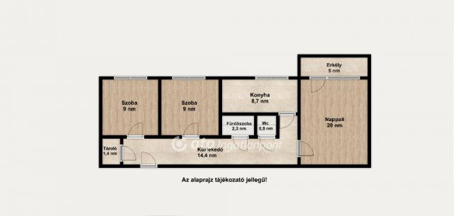Eladó panellakás, Budapesten, VIII. kerületben 79.99 M Ft