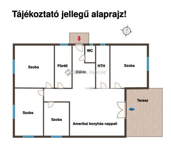 Eladó ikerház, Kiskunlacházán 77.5 M Ft, 5 szobás