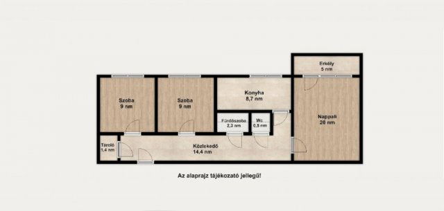 Eladó panellakás, Budapesten, VIII. kerületben 79.99 M Ft