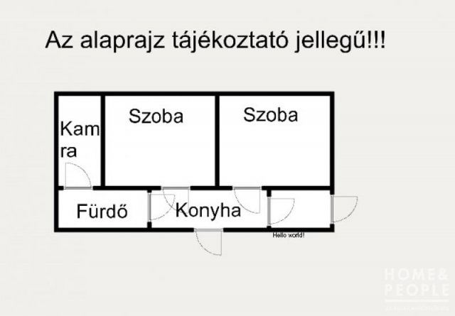 Eladó családi ház, Kiszomboron 11.5 M Ft, 2 szobás