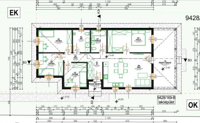 Eladó családi ház, Kecskeméten 80 M Ft, 5 szobás