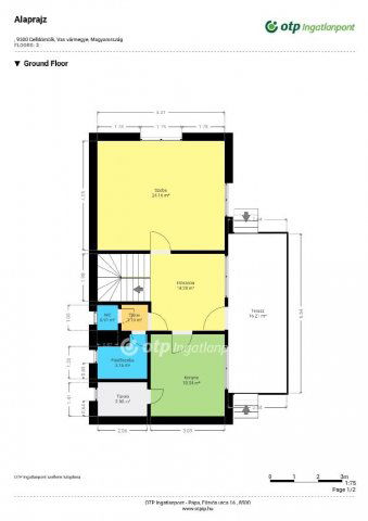 Eladó családi ház, Celldömölkön 37.9 M Ft, 3+1 szobás