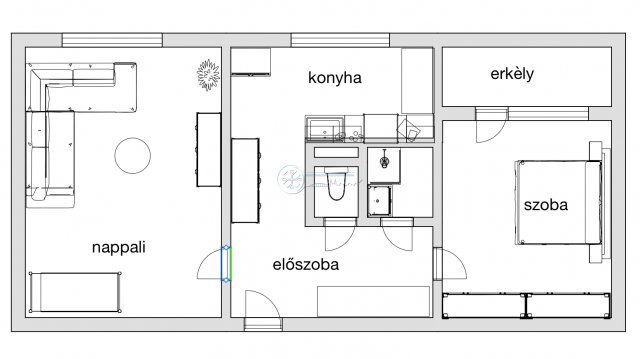 Eladó panellakás, Szegeden 51 M Ft, 2 szobás