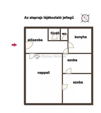 Eladó panellakás, Szegeden, Vértói úton 57.9 M Ft, 3 szobás