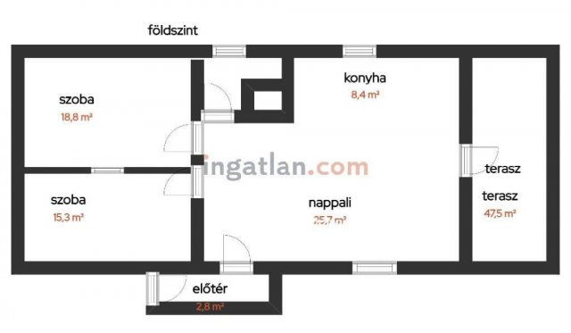 Eladó családi ház, Hajdúszoboszlón 124.5 M Ft, 5 szobás