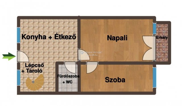 Eladó téglalakás, Budapesten, XIV. kerületben, Várna utcában