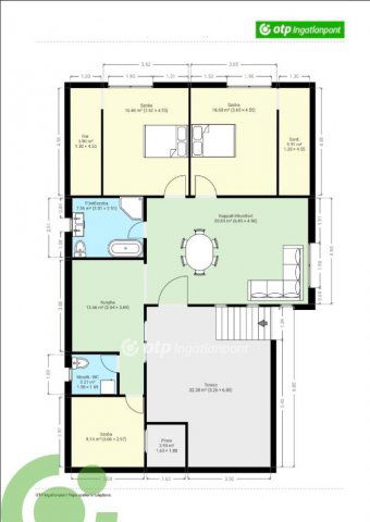 Eladó családi ház, Pápán 75 M Ft, 2+1 szobás