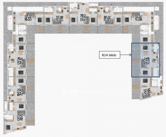 Eladó téglalakás, Tiszafüreden 83.8 M Ft, 2 szobás