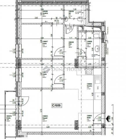 Eladó téglalakás, Budapesten, XIII. kerületben 111.6 M Ft
