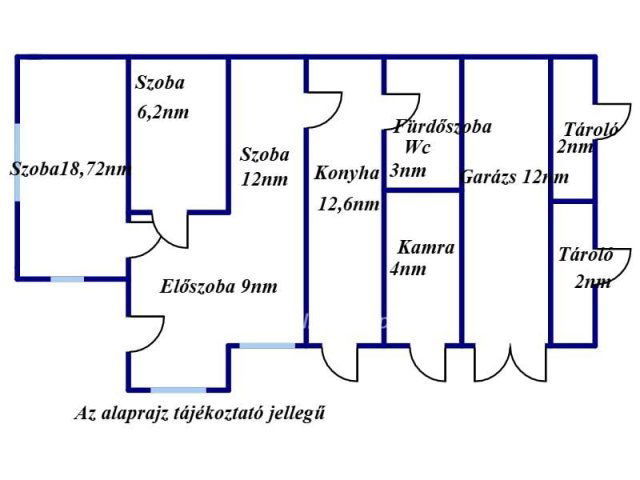 Eladó családi ház, Hajdúszoboszlón 38 M Ft, 2+1 szobás