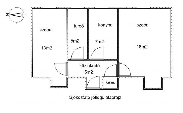 Eladó téglalakás, Nagykanizsán, Bartók Béla utcában 27.2 M Ft