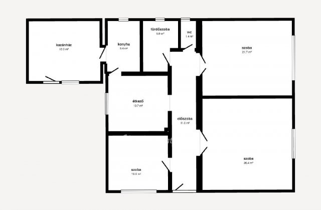Eladó családi ház, Levelek 35.5 M Ft, 2+2 szobás