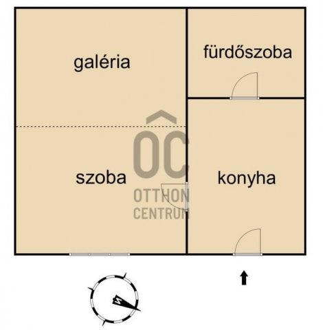 Eladó téglalakás, Budapesten, VI. kerületben 50 M Ft, 1 szobás