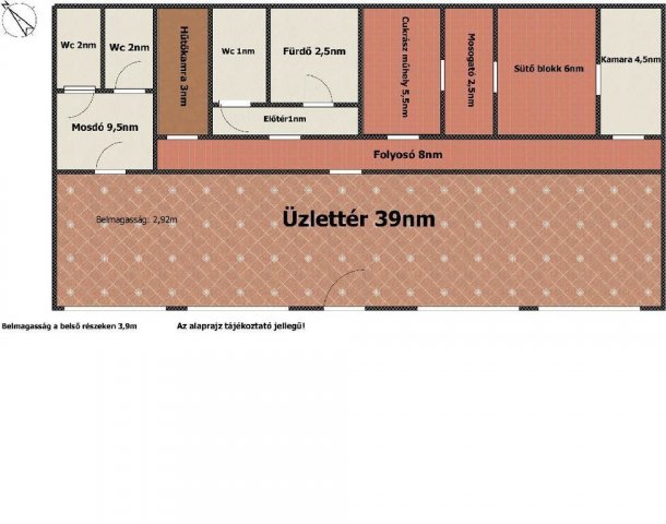 Eladó üzlethelyiség, Dunaújvárosban 47.5 M Ft