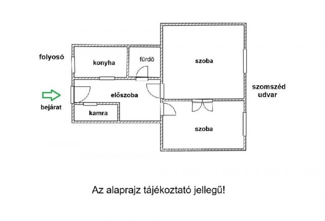 Eladó téglalakás, Budapesten, IX. kerületben 74.9 M Ft, 2 szobás