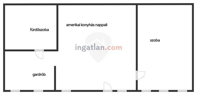 Eladó téglalakás, Budapesten, VI. kerületben 92.9 M Ft, 2 szobás