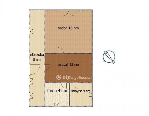 Eladó családi ház, Alsónémediben 39.9 M Ft, 2 szobás