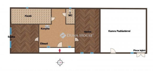 Eladó családi ház, Szombathelyen 35 M Ft, 2 szobás