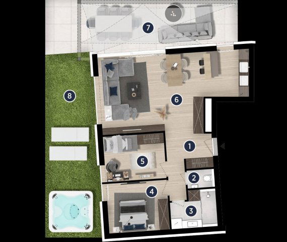 Eladó téglalakás, Siófokon, Deák Ferenc sétányon 204 M Ft