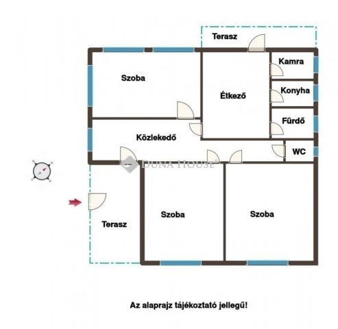 Eladó családi ház, Felsőpakonyban 69 M Ft, 3 szobás