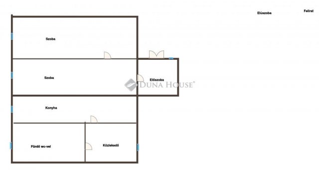Eladó családi ház, Rákóczifalván 20 M Ft, 2 szobás