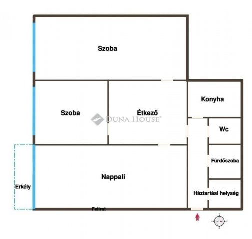 Eladó panellakás, Dunakeszin 76.7 M Ft, 3 szobás
