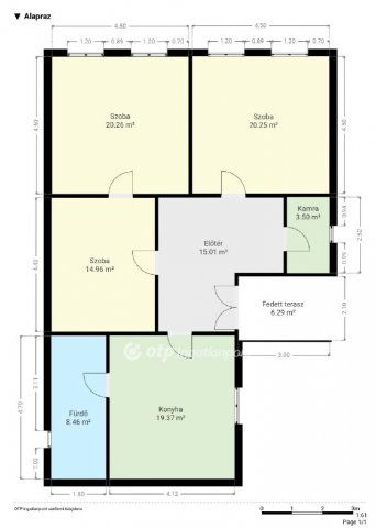 Eladó családi ház, Homokbödögén 24.9 M Ft, 3 szobás