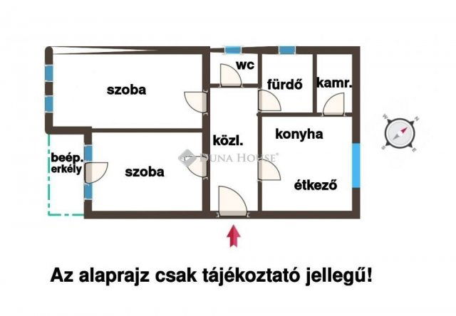 Eladó téglalakás, Gödöllőn 79.5 M Ft, 2 szobás