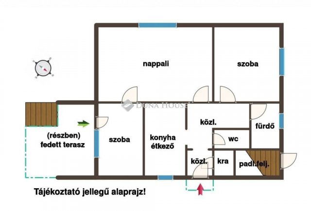 Eladó családi ház, Érden 75 M Ft, 3 szobás