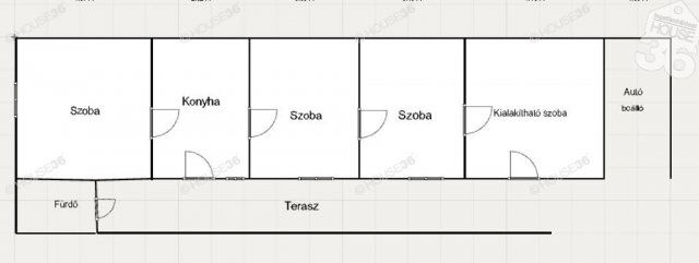 Eladó családi ház, Tiszasason 9 M Ft, 3 szobás
