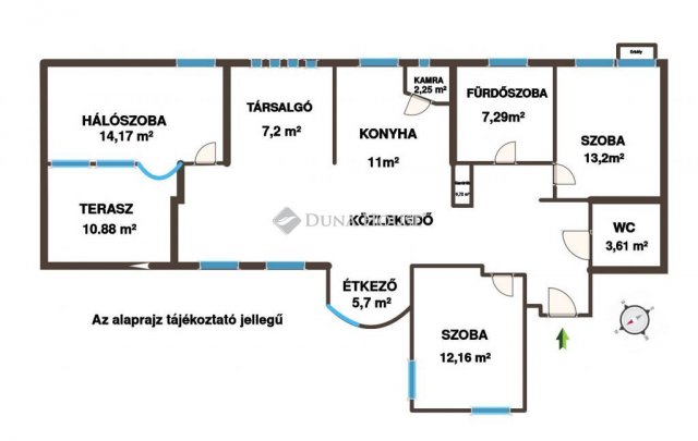 Eladó téglalakás, Hajdúszoboszlón 84.9 M Ft, 5 szobás