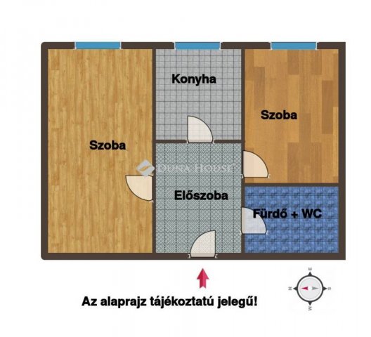 Eladó panellakás, Budapesten, XIII. kerületben 59 M Ft, 2 szobás