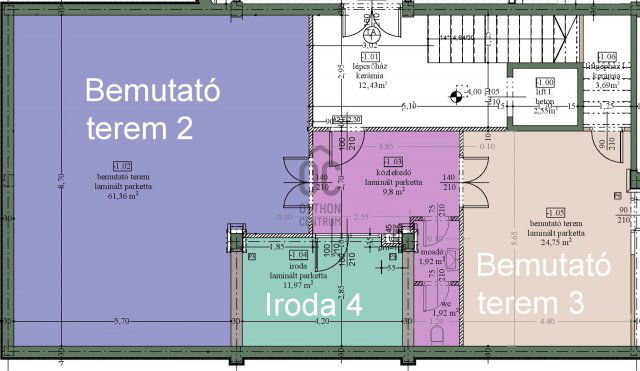 Eladó üzlethelyiség, Budapesten, XIII. kerületben 159 M Ft