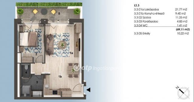 Eladó téglalakás, Budapesten, VIII. kerületben 86.21 M Ft