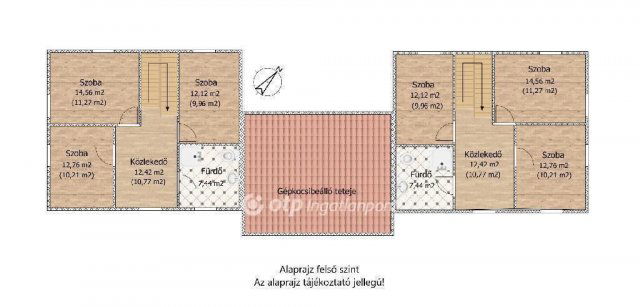Eladó ikerház, Délegyházán 86 M Ft, 5 szobás