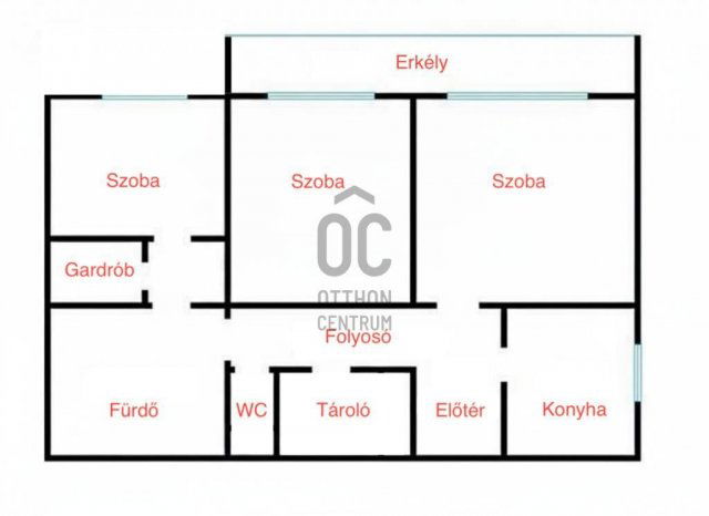 Eladó téglalakás, Budapesten, XX. kerületben 77.9 M Ft, 3 szobás