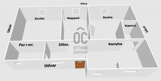 Eladó családi ház, Apátfalván 17.9 M Ft, 3 szobás